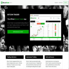 Скриншот главной страницы сайта bitcoin-trader.biz