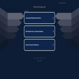 Скриншот главной страницы сайта bitcoinchange.net