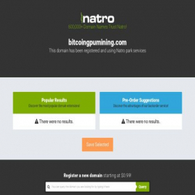 Скриншот главной страницы сайта bitcoingpumining.com