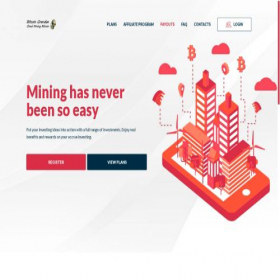 Скриншот главной страницы сайта bitcoingrandee.com