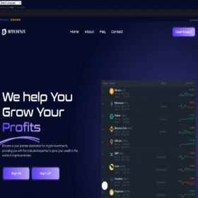 Скриншот главной страницы сайта bitcoinix.org