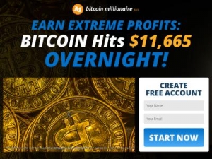 Скриншот главной страницы сайта bitcoinmillionairepro.com