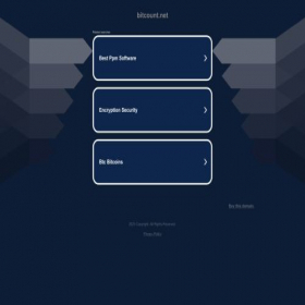 Скриншот главной страницы сайта bitcount.net