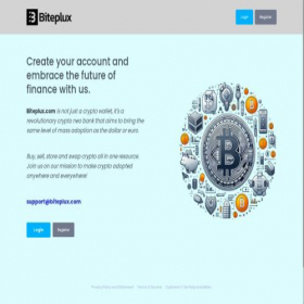 Скриншот главной страницы сайта biteplux.com