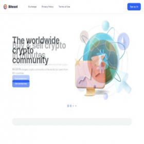 Скриншот главной страницы сайта bitexot.com
