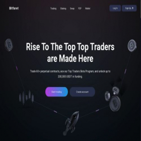 Скриншот главной страницы сайта bitfaret.com