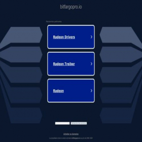 Скриншот главной страницы сайта bitfargopro.io