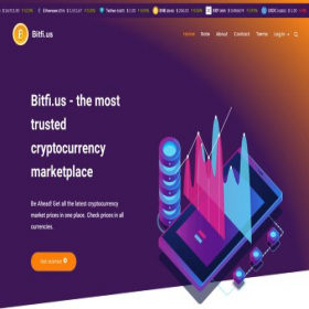Скриншот главной страницы сайта bitfi.us