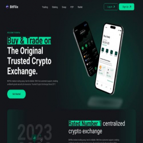 Скриншот главной страницы сайта bitfllix.com