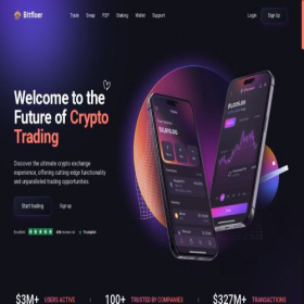 Скриншот главной страницы сайта bitfloer.com