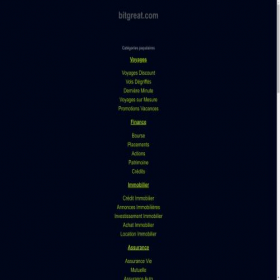 Скриншот главной страницы сайта bitgreat.com