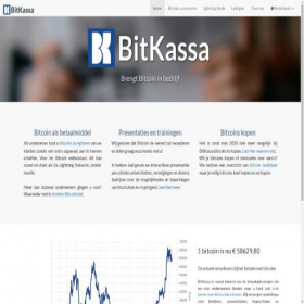 Скриншот главной страницы сайта bitkassa.nl