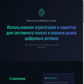 Скриншот главной страницы сайта bitlearn.sbs