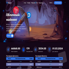 Скриншот главной страницы сайта bitlinx.store