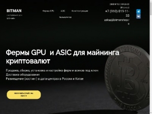 Скриншот главной страницы сайта bitmanshop.ru