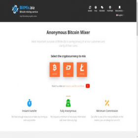 Скриншот главной страницы сайта bitmiix.biz