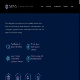 Скриншот главной страницы сайта bitmonero.org