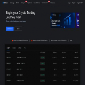 Скриншот главной страницы сайта bitmus.pro