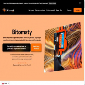 Скриншот главной страницы сайта bitomat.com