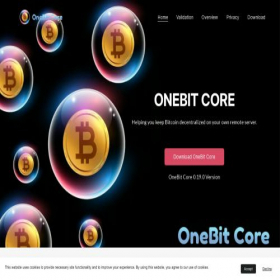Скриншот главной страницы сайта bitonecore.com