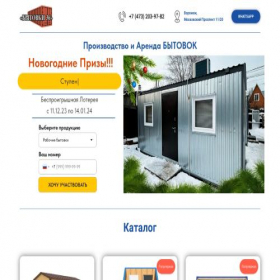 Скриншот главной страницы сайта bitovki36.ru