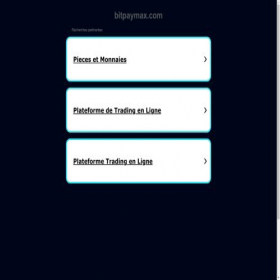 Скриншот главной страницы сайта bitpaymax.com