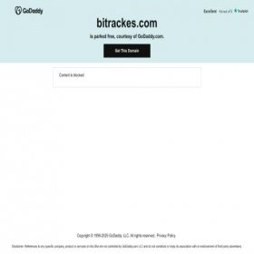 Скриншот главной страницы сайта bitrackes.com