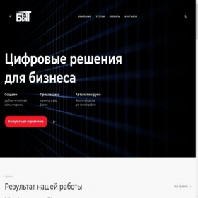Скриншот главной страницы сайта bitru.ru