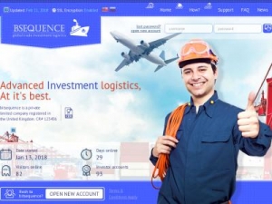 Скриншот главной страницы сайта bitsequence.club