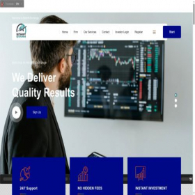 Скриншот главной страницы сайта bitshiftexchange.com