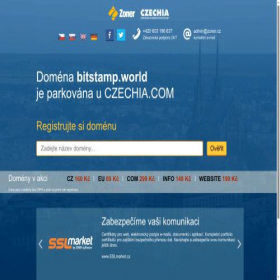 Скриншот главной страницы сайта bitstamp.world