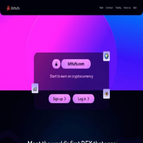 Скриншот главной страницы сайта bittufx.com