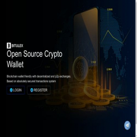 Скриншот главной страницы сайта bitulex.com