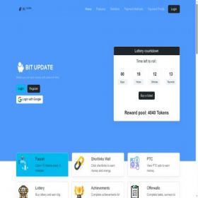 Скриншот главной страницы сайта bitupdate.info