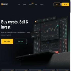 Скриншот главной страницы сайта bitway.today