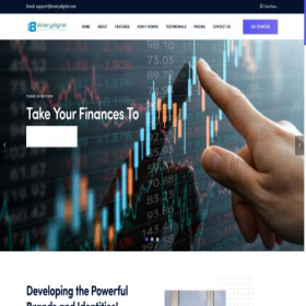 Скриншот главной страницы сайта bixerydigital.com