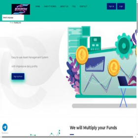 Скриншот главной страницы сайта bixgrom.com