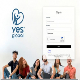 Скриншот главной страницы сайта biz.yes.global