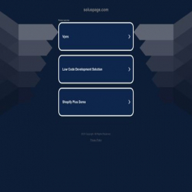 Скриншот главной страницы сайта biznes-jugl.soluspage.com