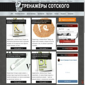 Скриншот главной страницы сайта bizon-1m.ru