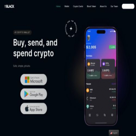 Скриншот главной страницы сайта blackproject.tech