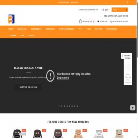 Скриншот главной страницы сайта blasani.com