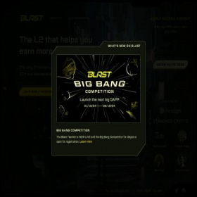 Скриншот главной страницы сайта blast.io