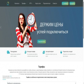 Скриншот главной страницы сайта bliz.co