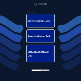 Скриншот главной страницы сайта blocked-fsb.pay-check.org