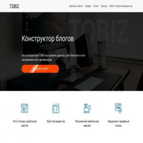 Скриншот главной страницы сайта blog.bigtobiz.ru