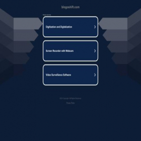 Скриншот главной страницы сайта blogoshift.com