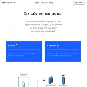 Скриншот главной страницы сайта blokirovok.net