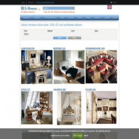 Скриншот главной страницы сайта bls-house.com