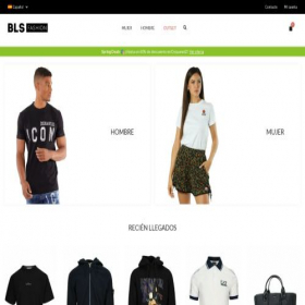 Скриншот главной страницы сайта blsfashion.com